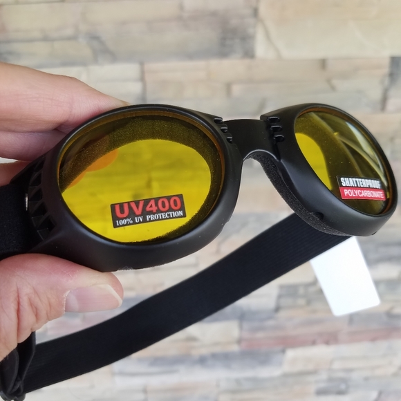 Global Vision Accessories - Google Yellow Goggle Social Distance Gas Station